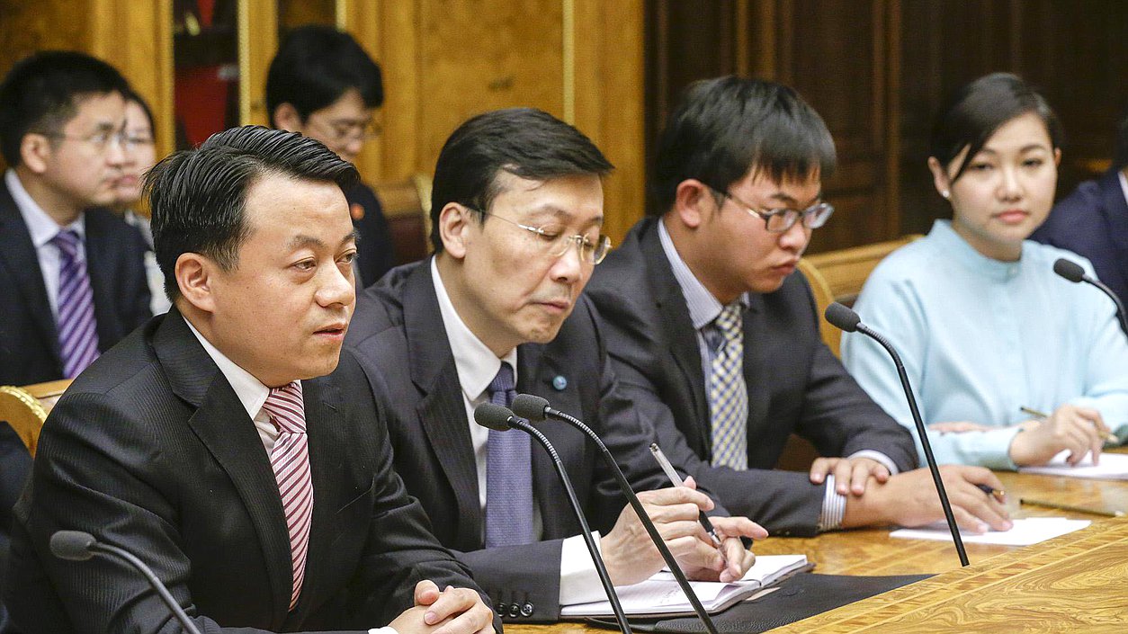   Встреча с делегацией Китайской Народной Республики