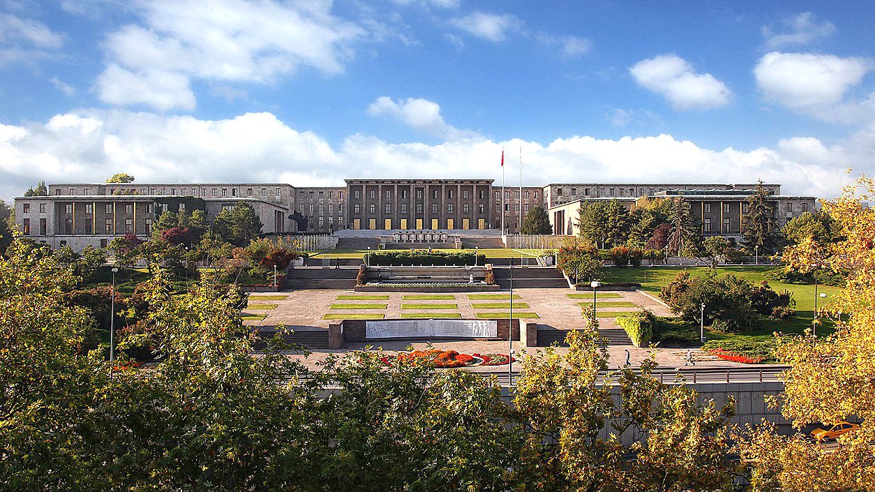 Building of the Grand National Assembly of Turkey (Photo belongs to hometurkey.com)