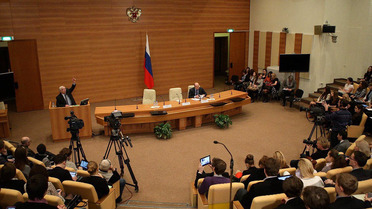 Лекция Владимирв Лукина в Государственной Думе. 