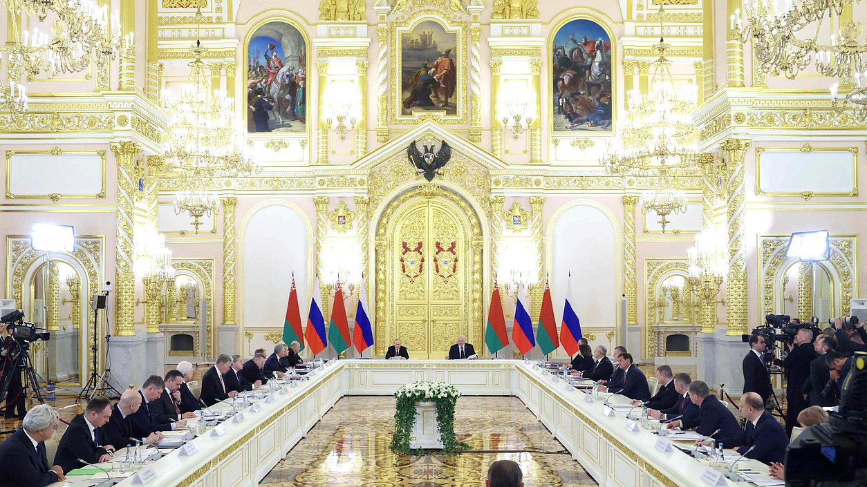 Заседание Высшего Государственного Совета Союзного государства