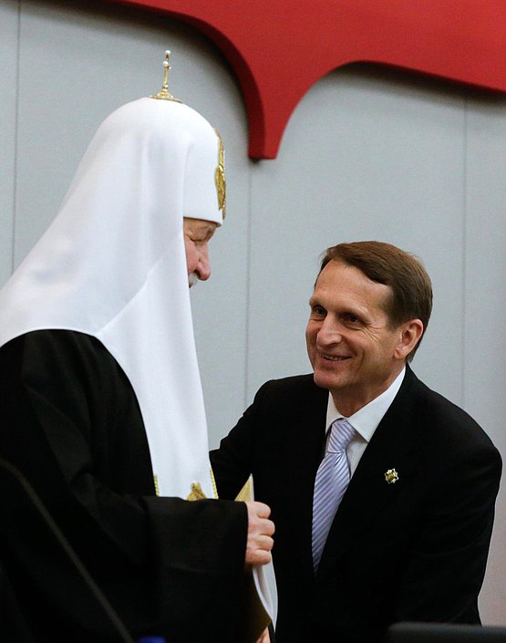 Торжественное открытие третьих Рождественских Парламентских встреч.