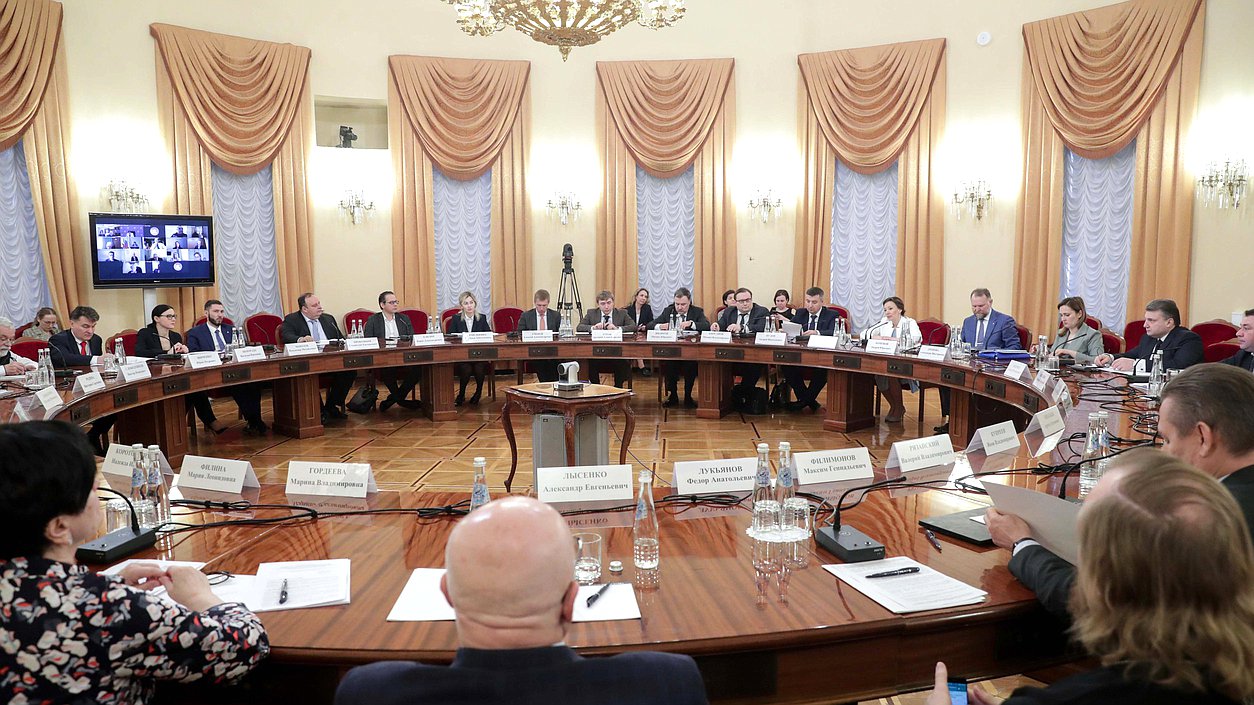 Заседание экспертного совета по вопросам совершенствования законодательства в социальной сфере при заместителе Председателя Государственной Думы Анне Кузнецовой