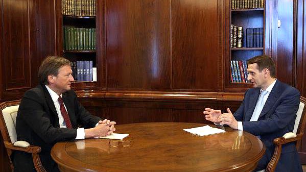 Председатель Госдумы встретился с Уполномоченным при Президенте по защите прав предпринимателей 