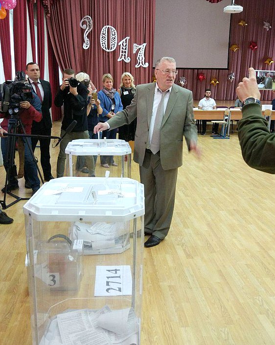 Председатель фракции ЛДПР Владимир Жириновский