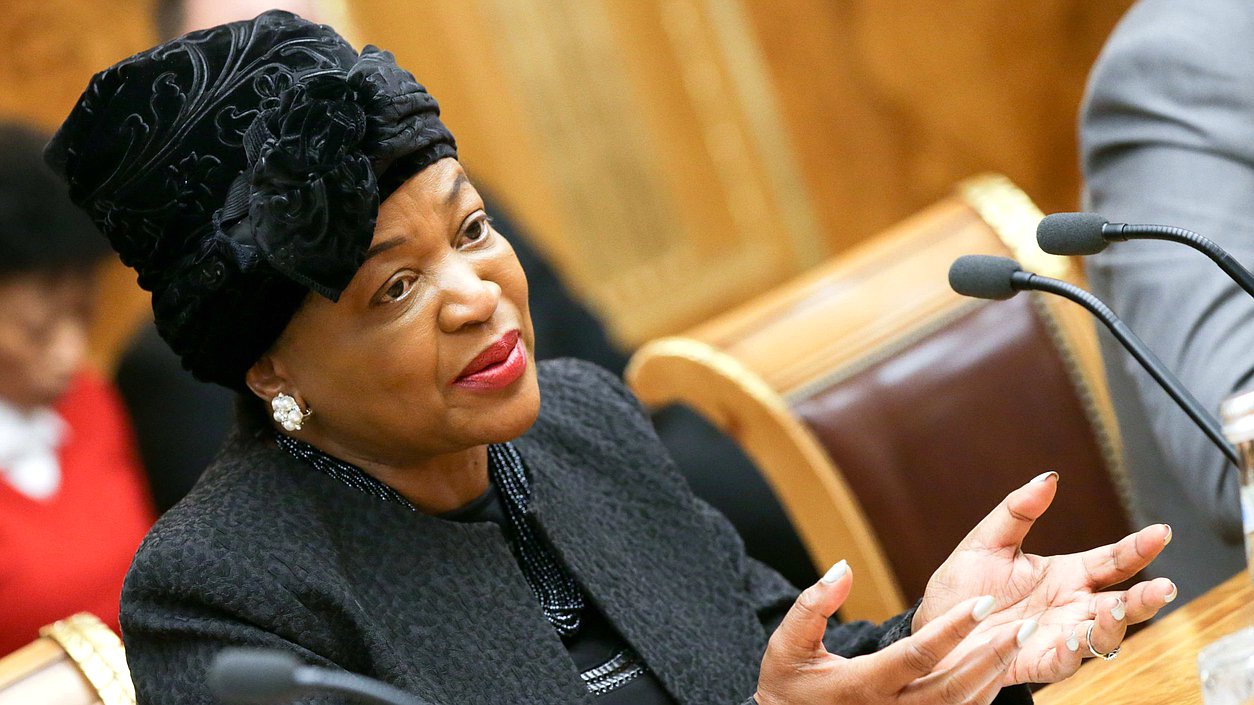 Speaker of the National Assembly of South Africa Baleka Mbete