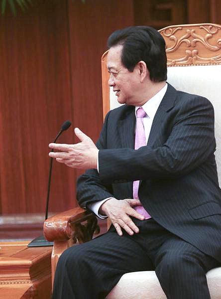 Встреча с Премьер-министром Социалистической Республики Вьетнам Нгуен Тан Зунгом.