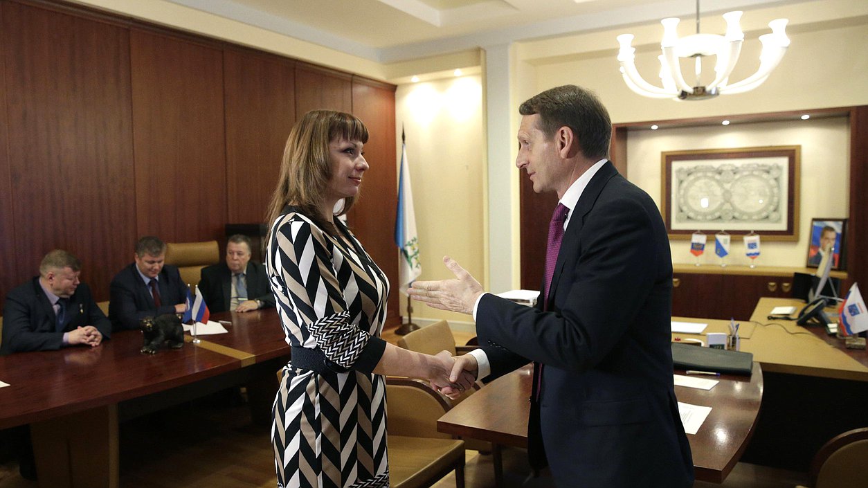 Рабочая поездка Председателя Государственной Думы Сергея Нарышкина в Северо-Западный федеральный округ (Ленинградская область)