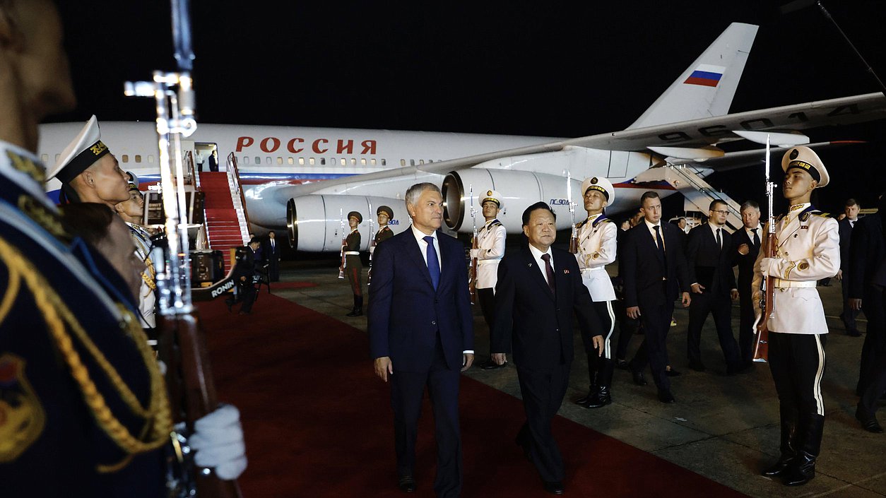 Official visit of Chairman of the State Duma Vyacheslav Volodin to the Democratic People's Republic of Korea