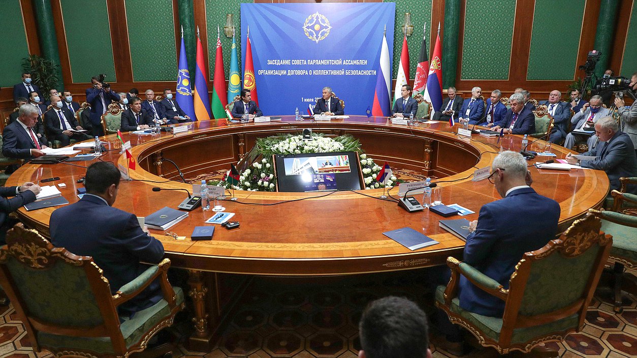 Заседание Совета Парламентской Ассамблеи Организации Договора о коллективной безопасности (ПА ОДКБ)