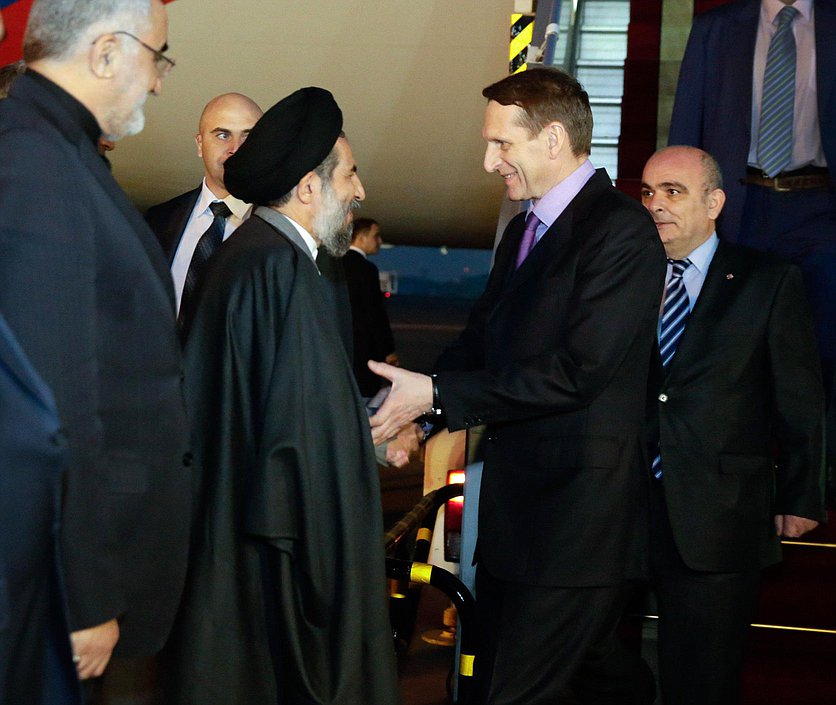 Рабочий визит Председателя Государственной Думы Федерального Собрания Российской Федерации Сергея Нарышкина в Исламскую Республику Иран.