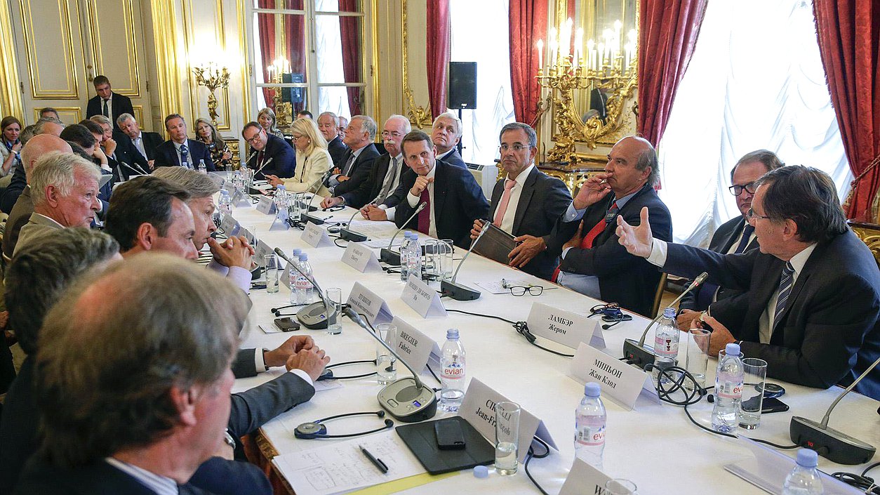   Рабочий визит Председателя Государственной Думы Сергея Нарышкина во Французскую республику.