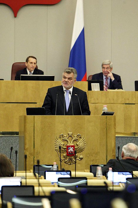  Участие представителей непарламентских партий в пленарном заседании Государственной Думы.Выступление Михаила Колчева.