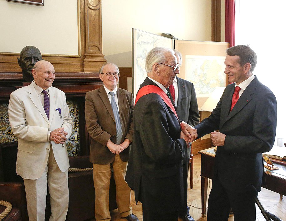   Рабочий визит Председателя Государственной Думы Сергея Нарышкина во Французскую республику.