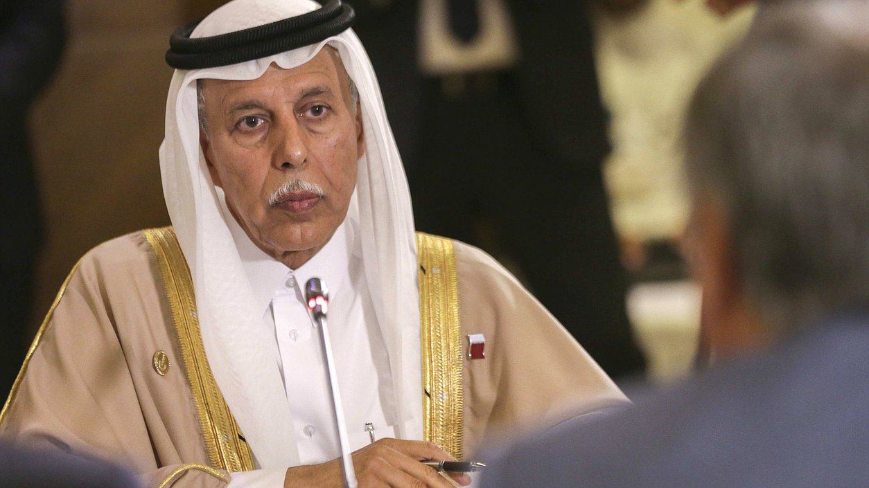 Chairman of Qatar’s Advisory Council Ahmad bin Abdullah Al Mahmoud