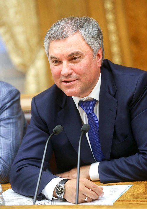 Chairman of the State Duma Viacheslav Volodin