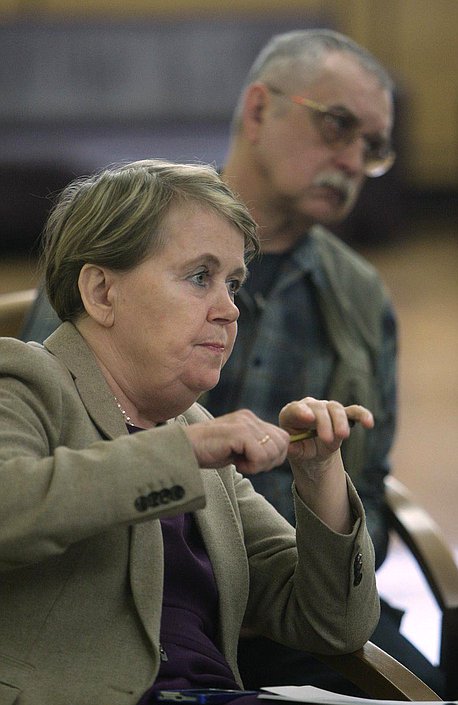 Заседание медиа клуба Государственной Думы.  Гостем клуба стал Рустам Арифджанов.