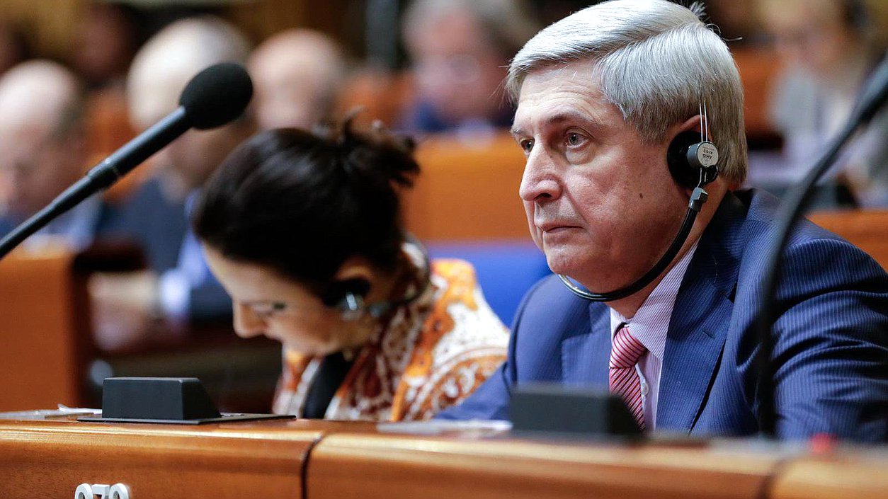 Пленарное заседание Парламентской ассамблеи Совета Европы.