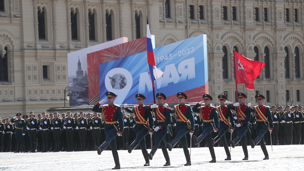 Парад в честь 78-й годовщины Победы в Великой Отечественной войне
