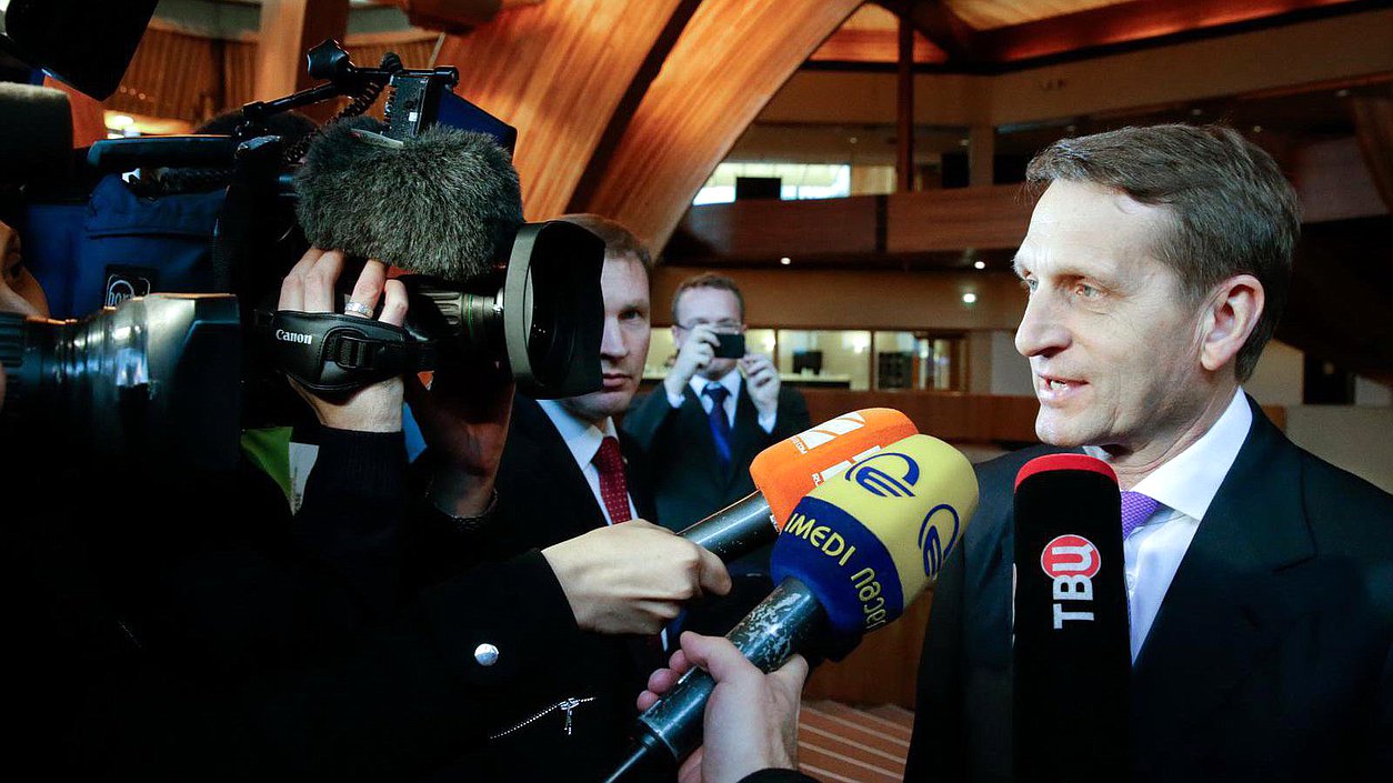 Пленарное заседание Парламентской ассамблеи Совета Европы.