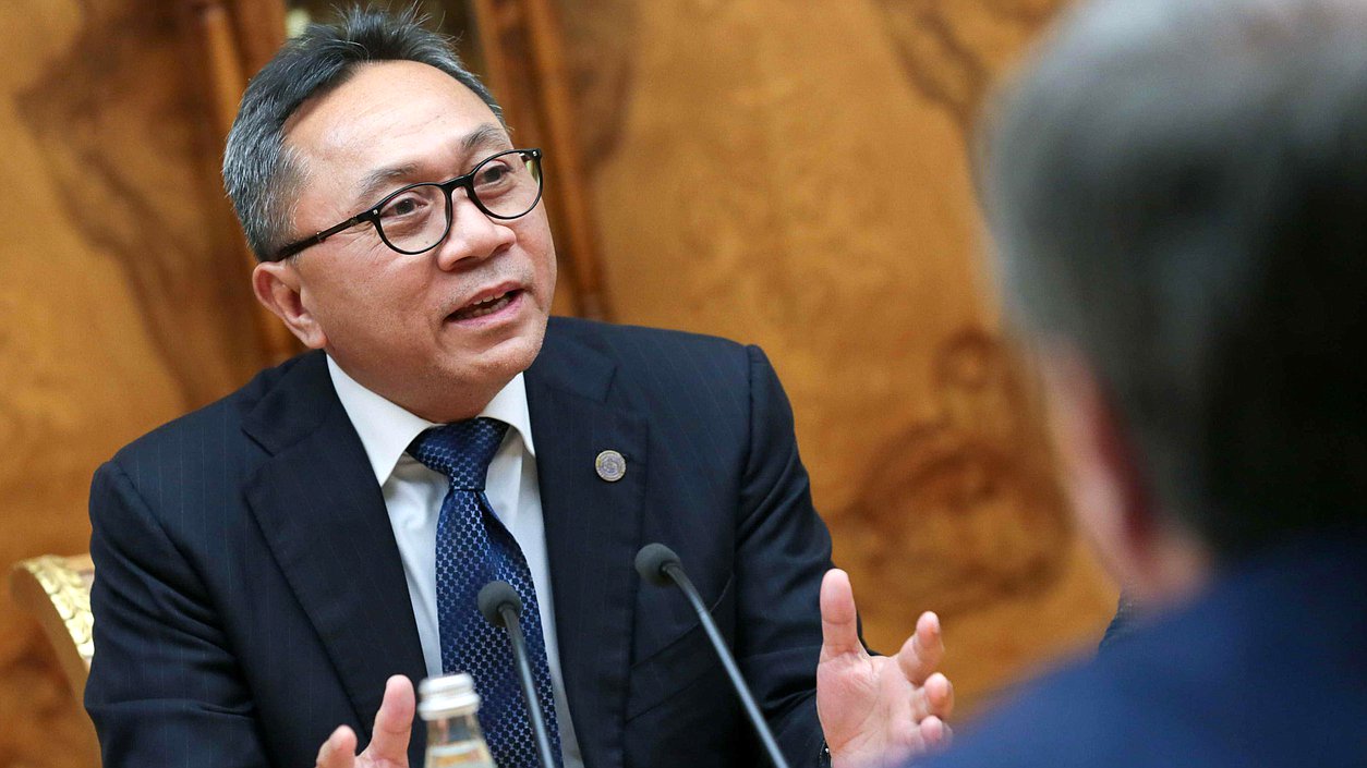 Председатель Народного консультативного конгресса Республики Индонезия Зулькифль Хасан. Автор фото: Анна Исакова/Фотослужба Государственной Думы