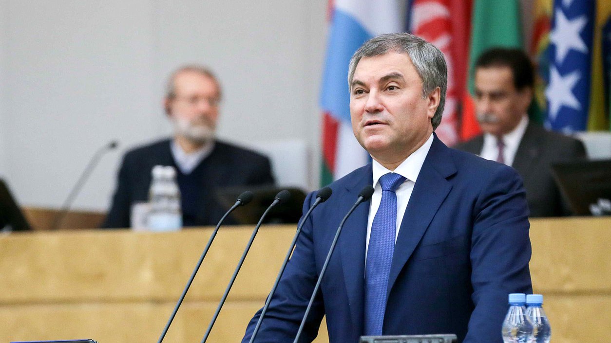 Председатель Государственной Думы Вячеслав Володин