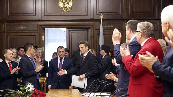 Депутаты Госдумы встретились с делегацией Верховного Совета Автомномной Республики Крым 