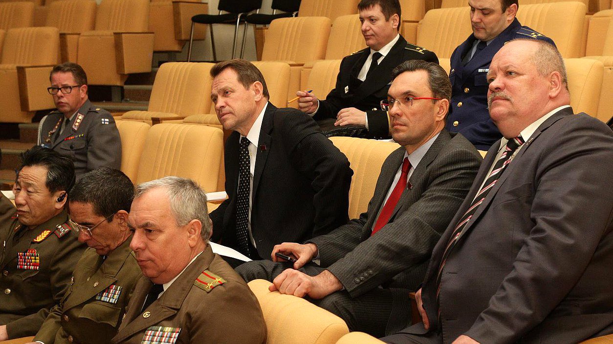  Встреча с аккредитованными в Москве военными атташе