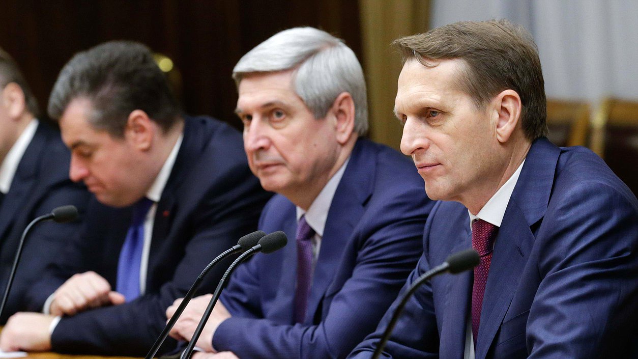 Председатель Государственной Думы Сергей Нарышкин провёл встречу с председателем Народной скупщины Сербии Майей Гейкович.