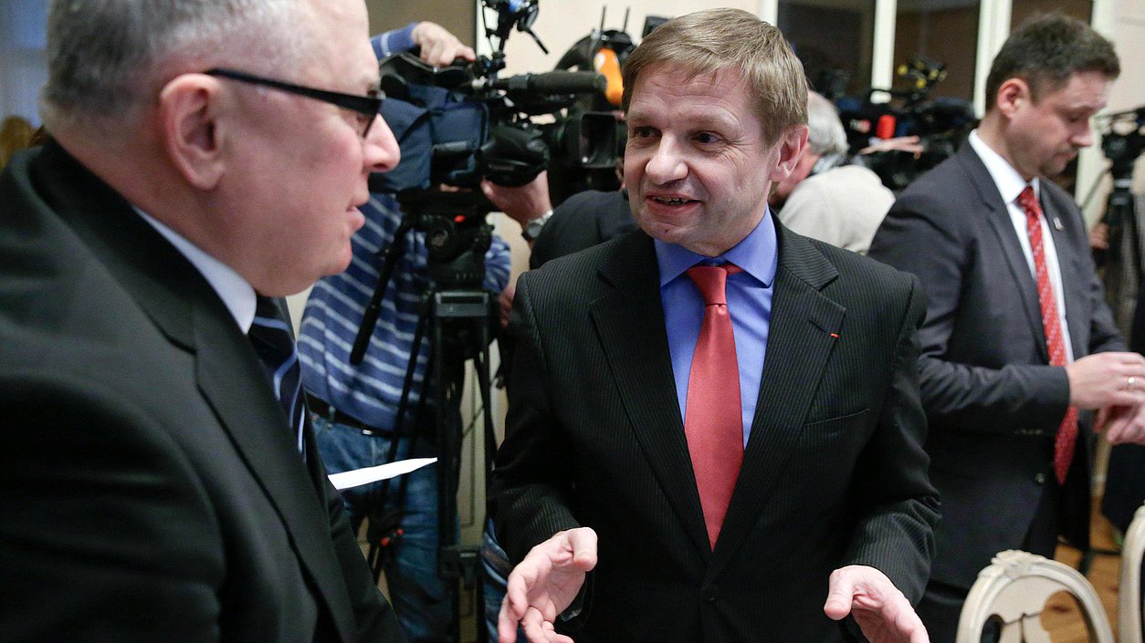 Встреча Председателя Государственной Думы Федерального Собрания Российской Федерации С.Е. Нарышкина с представителями иностранного бизнеса.