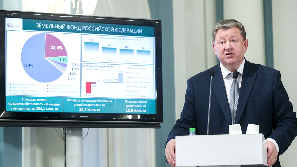 Председатель Комитета по аграрным вопросам Владимир Кашин