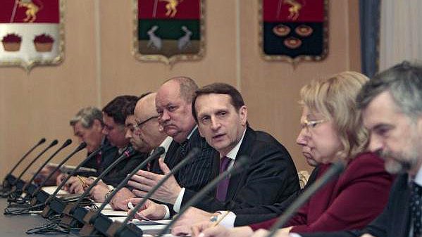30 ноября Председатель Государственной Думы Сергей Нарышкин  провел встречу с представителями непарламентских партий