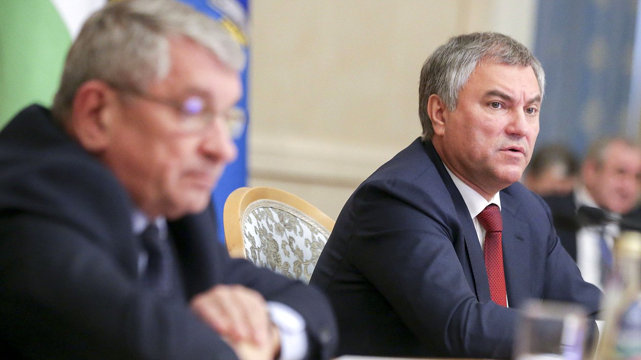 Председатель Государственной Думы Вячеслав Володин