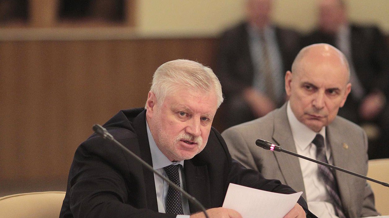 Открытая трибуна, 10.07.2013 
на снимке: Сергей Миронов