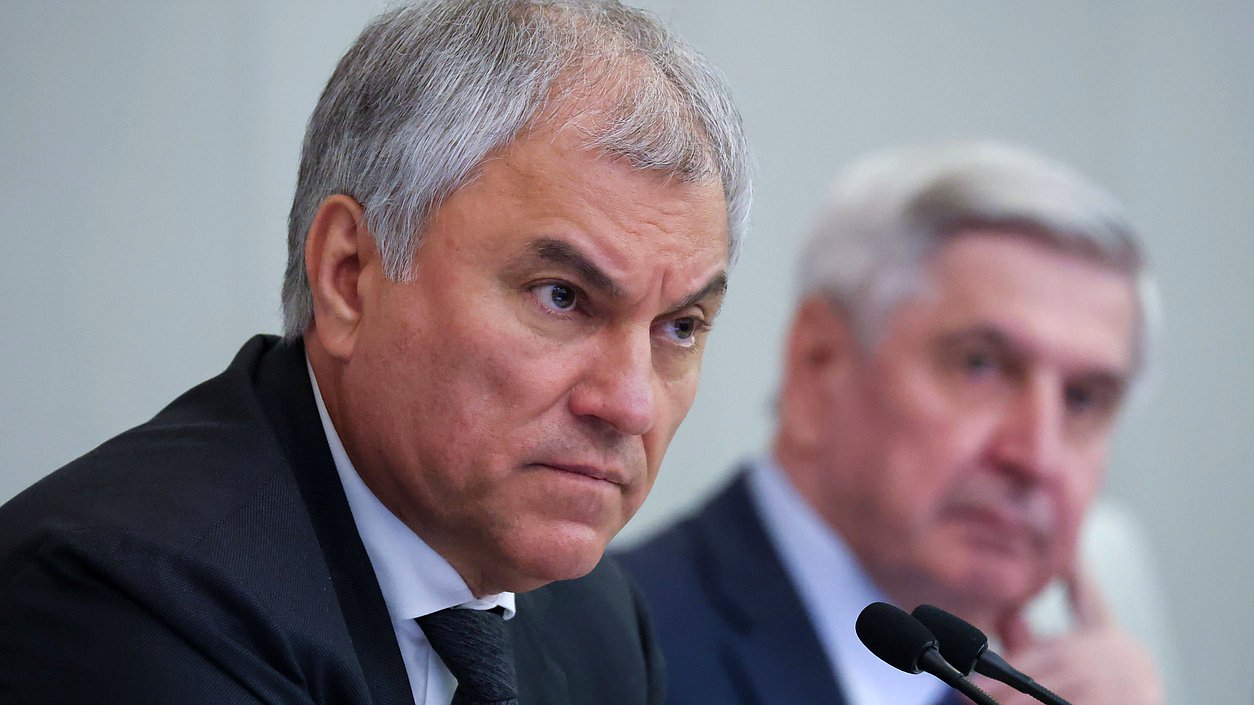 Председатель Государственной Думы Вячеслав Володин