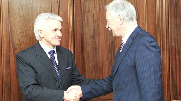 Состоялась встреча Председателя Государственной Думы Бориса Грызлова с Председателем Верховной Рады Украины Владимиром Литвиным