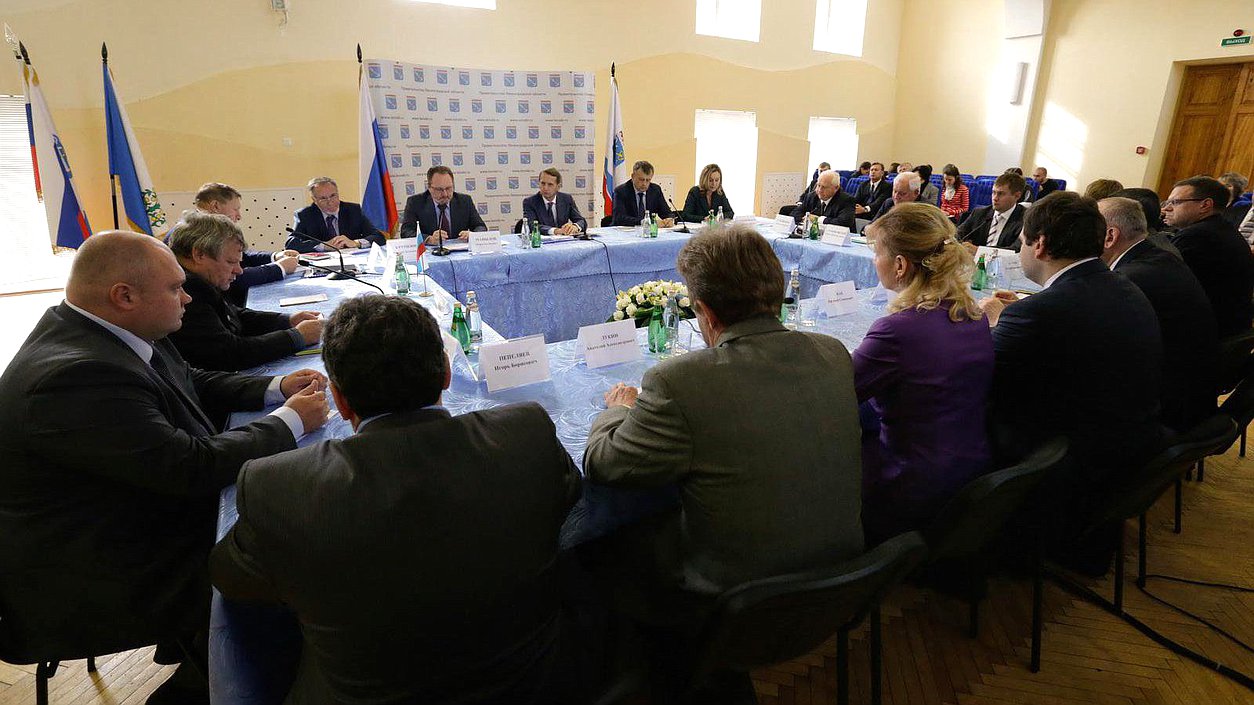   Рабочая поездка Сергея Нарышкина в Санкт-Петербург и Ленинградскую область. Посещение Федерального селекционно-генетического центра рыбоводства.