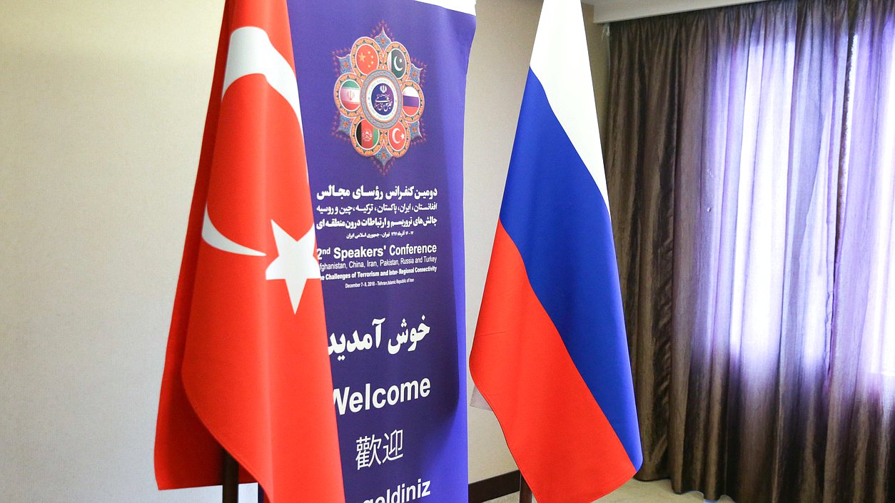 Meeting of Chairman of the State Duma Viacheslav Volodin and Chairman of the Grand National Assembly of Turkey Binali Yıldırım