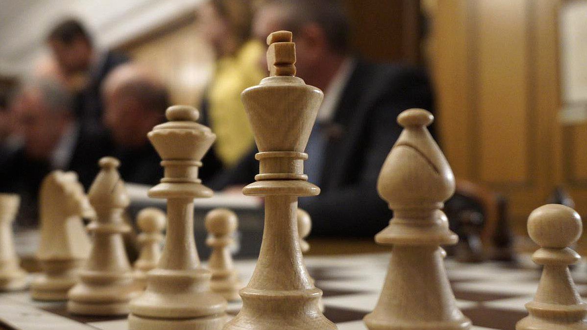 Товарищеский матч по шахматам между сборными командами Государственной Думы и ОАО "Газпромнефть-МНПЗ".