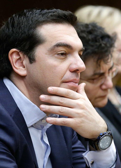 Встреча Председателя Государственной Думы Федерального Собрания российской Федерации С.Е. Нарышкина с Премьер-министром Греческой Республики А. Ципрасом.