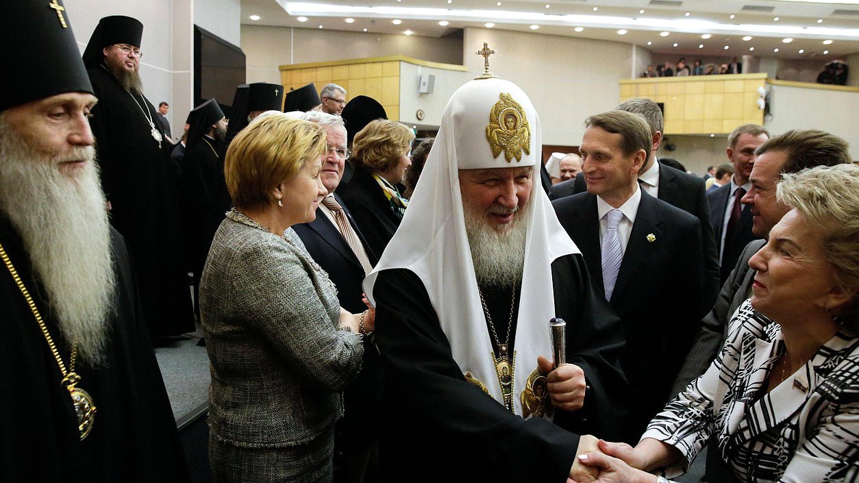 Торжественное открытие третьих Рождественских Парламентских встреч.