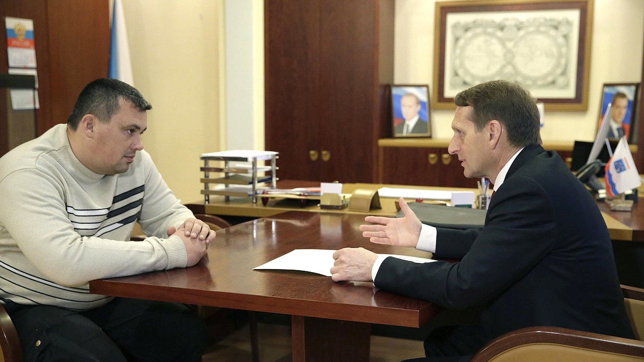 Рабочая поездка Председателя Государственной Думы Сергея Нарышкина в Северо-Западный федеральный округ (Ленинградская область)