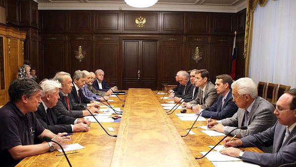 Председатель Госдумы Сергей Нарышкин встретился с представителями академического сообщества