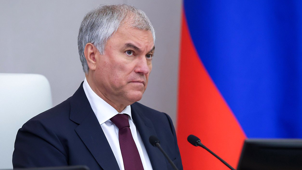 Председатель Государственной Думы Вячеслав Володин