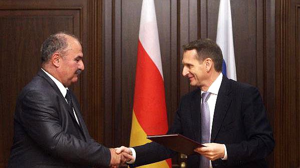 Председатель Госдумы встретился с Председателем Парламента Южной Осетии