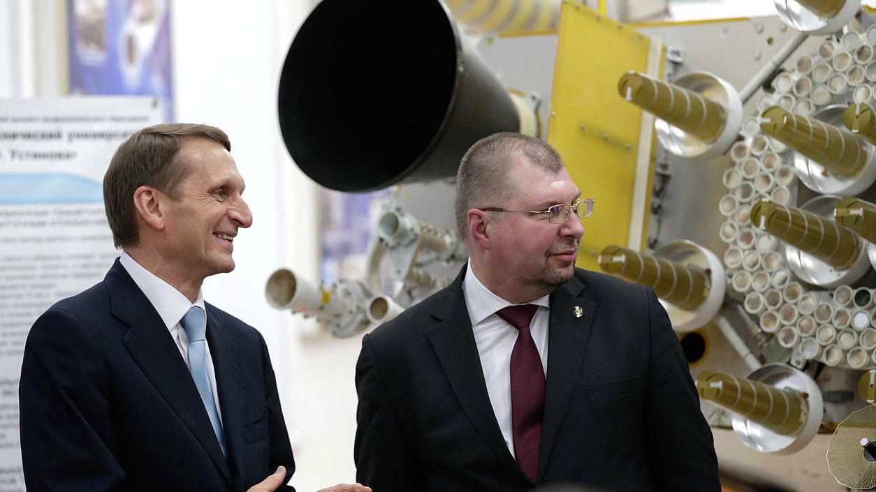 Посещение Балтийского государственного технического университета "Военмех" имени Д.Ф. Устинова.