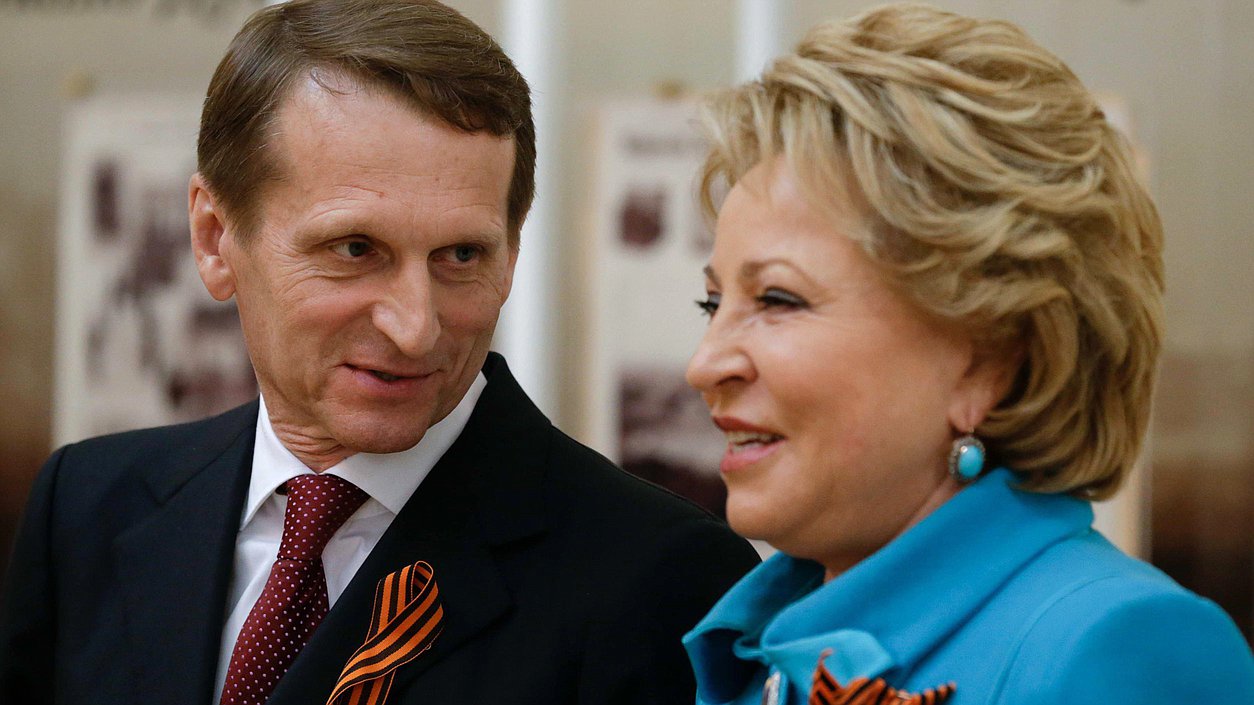 Рабочая поездка Председателя Государственной Думы Федерального Собрания Российской Федерации С.Е.Нарышкина в Северо-Западный федеральный округ. Церемония передачи бюста С.А.Муромцева Межпарламентской Ассамблее Независимых государств.