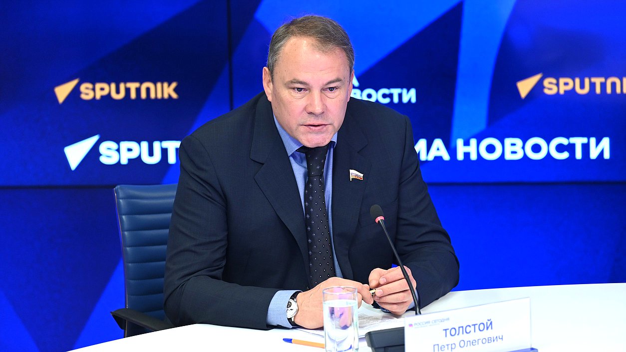 Deputy Chairman of the State Duma Petr Tolstoy
