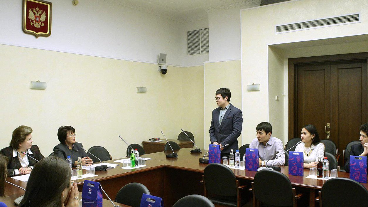 Встреча депутатов с активистами "Ассоциации студентов и аспирантов Башкортостана в Москве".