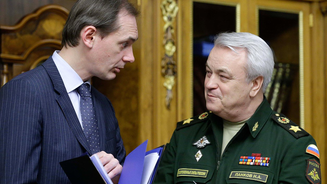 Заседание Межведомственной рабочей группы по организации церемонии переноса праха великого князя Николая Николаевича (младшего) и его супруги великой княгини Анастасии Николаевны.