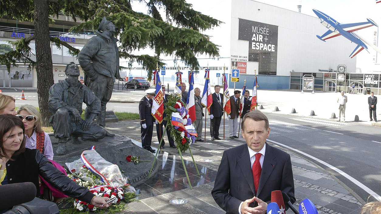   Рабочий визит Председателя Государственной Думы Сергея Нарышкина во Французскую Республику.